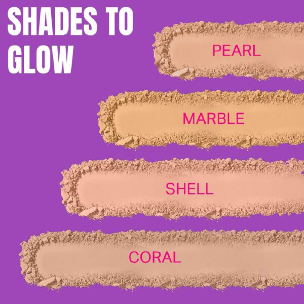 Elle 18 Lasting Glow Compact - 3 Shell (9g) - Elle 18