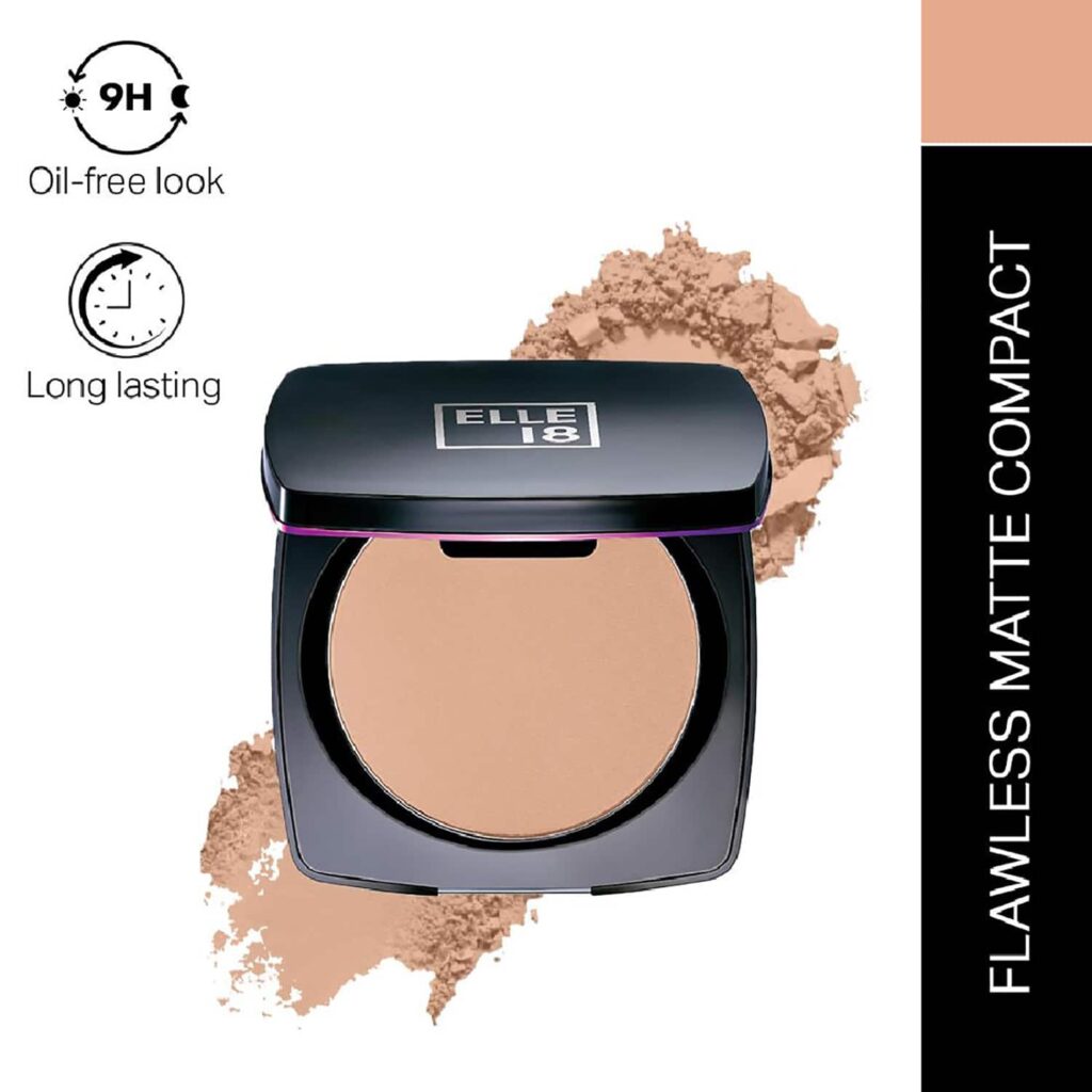 Elle 18 Lasting Glow Compact - 4 Coral (9g) - Elle 18