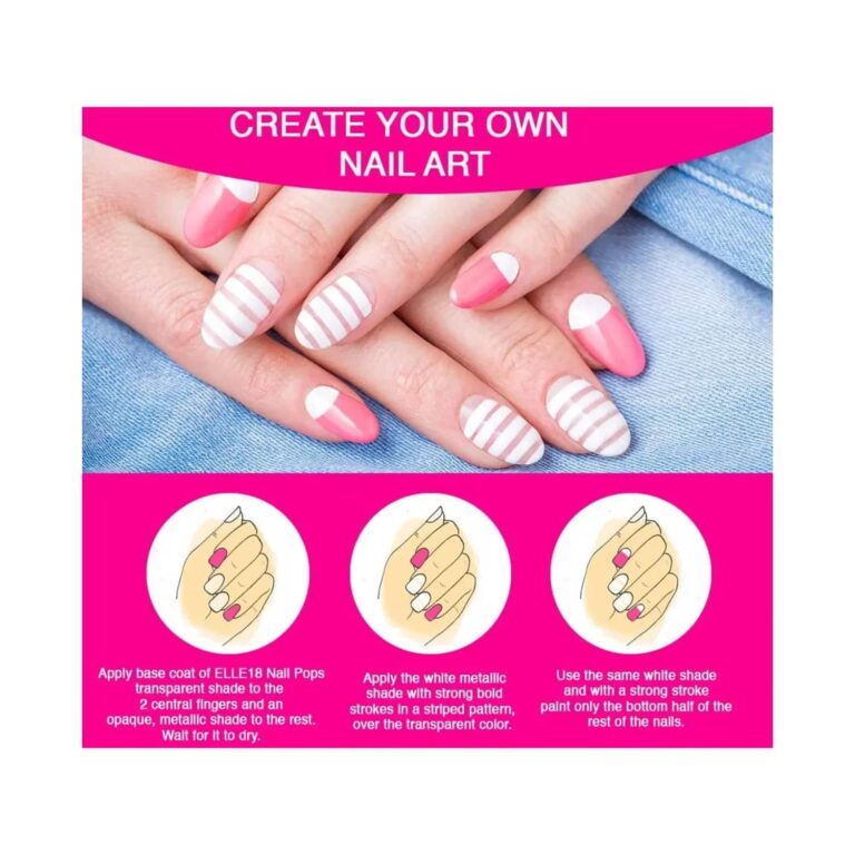 Elle 18 Nail Pops Nail Color - Shade 136 (5ml) - Elle 18