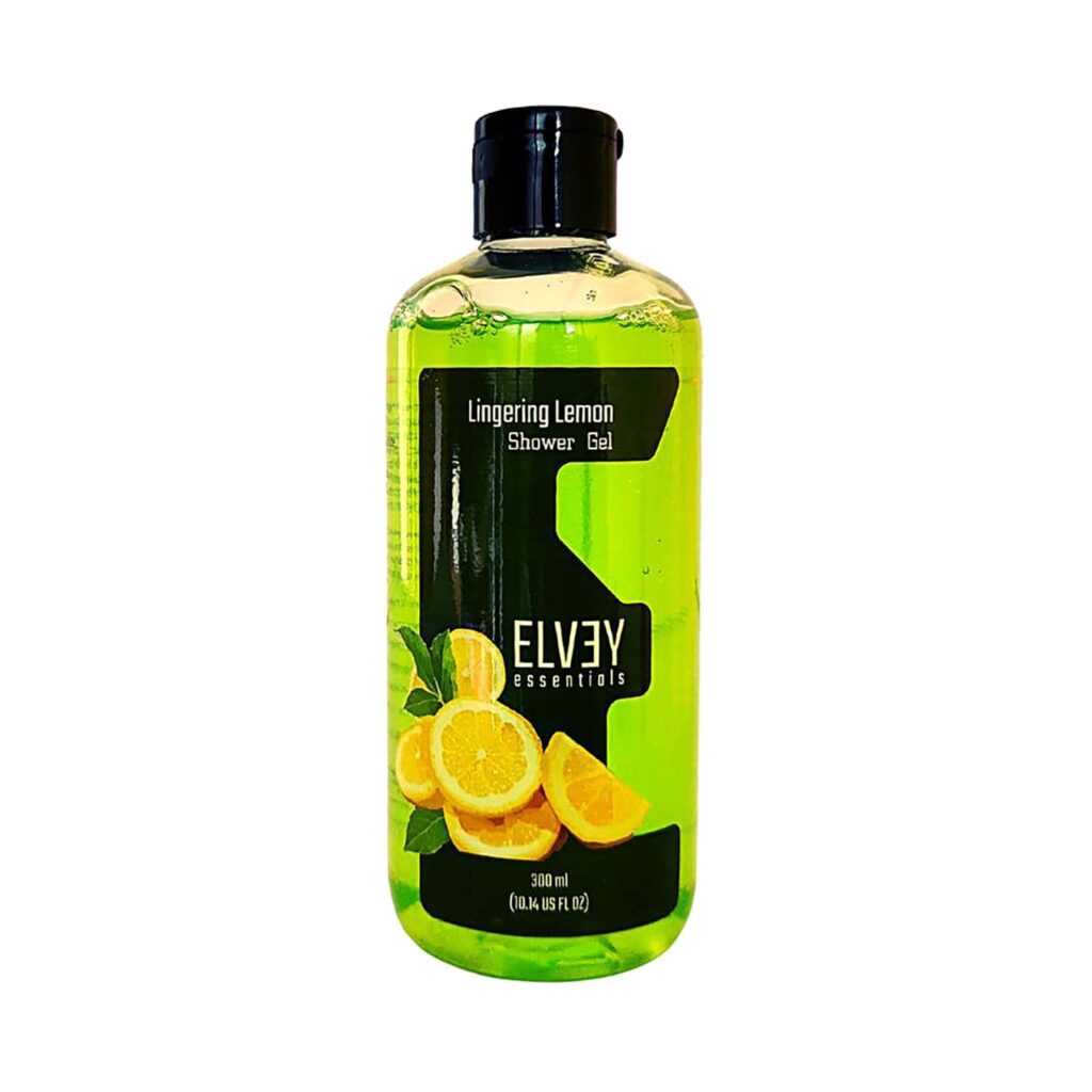 Elvey Essentials Lingering Lemon Shower Gel (300ml) - Elvey Essentials