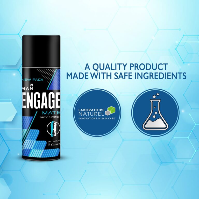 Engage Mate Deodorant Spray For Man (150ml) - Engage