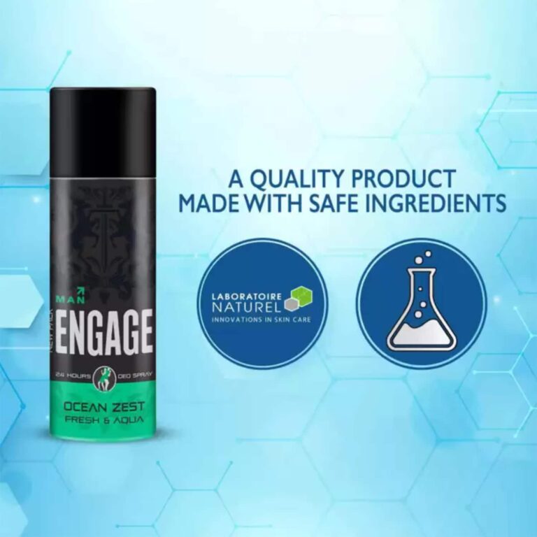 Engage Ocean Zest Deodorant Sprays For Him (150ml) - Engage