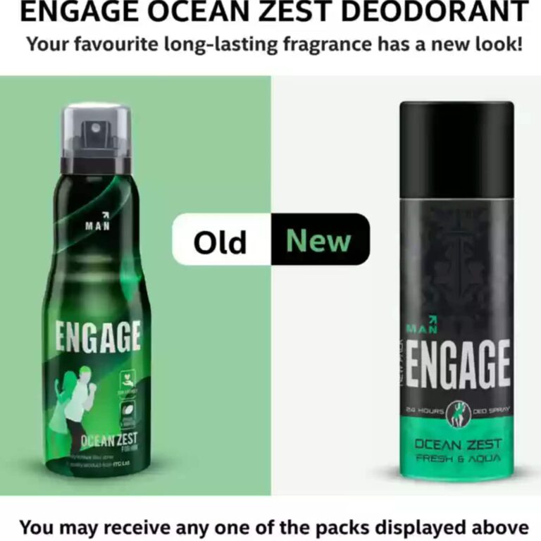 Engage Ocean Zest Deodorant Sprays For Him (150ml) - Engage