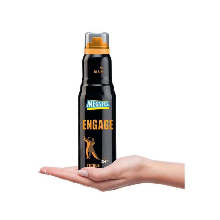 Engage Tickle Deodorant Spray For Man (220ml) - Engage