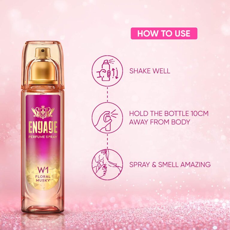 Engage W1 Perfume Spray For Women (120ml) - Engage