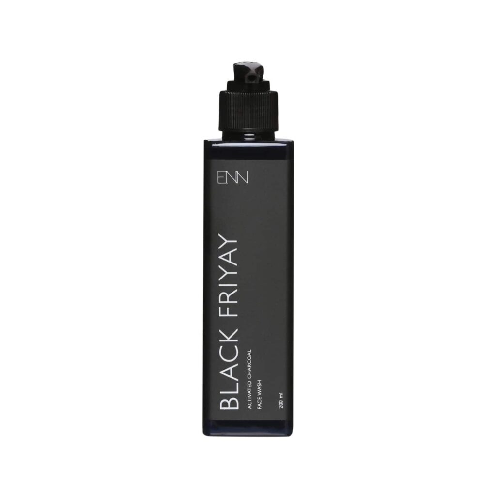 ENN Black Friyay Activated Charcoal Face Wash (200ml) - ENN