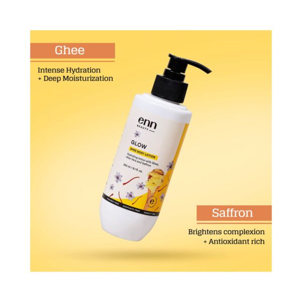ENN Glow Ghee Hydrating Body Lotion (240ml) - ENN
