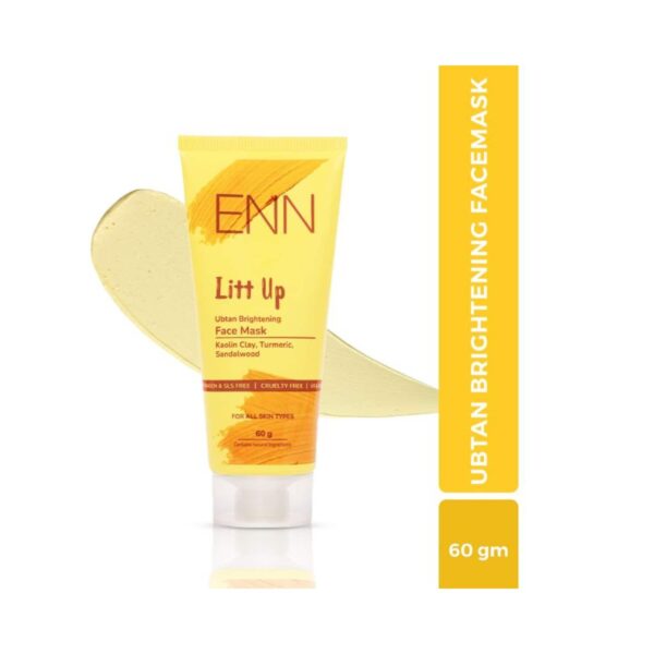 ENN Litt Up Ubtan Brightening Face Mask (60g) - ENN