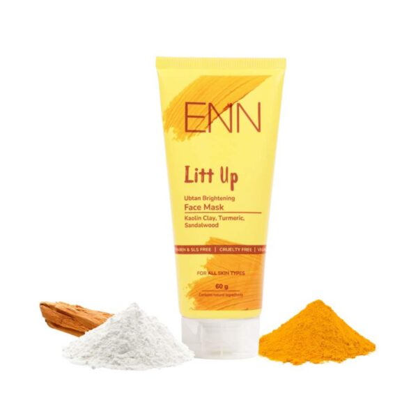 ENN Litt Up Ubtan Brightening Face Mask (60g) - ENN