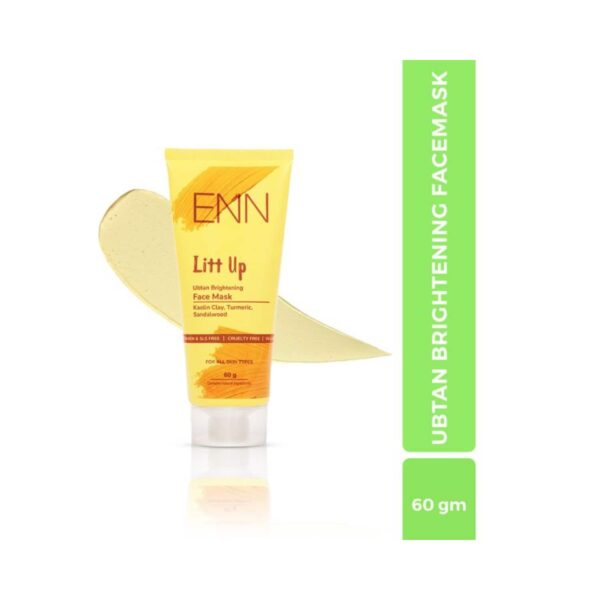 ENN Litt Up Ubtan Brightening Face Mask (60g) - ENN