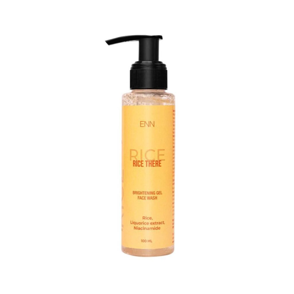ENN Rice There Brightening Gel Face Wash (100ml) - ENN