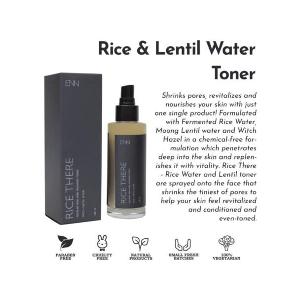 ENN Rice There Rice and Lentil Face Toner (100ml) - ENN