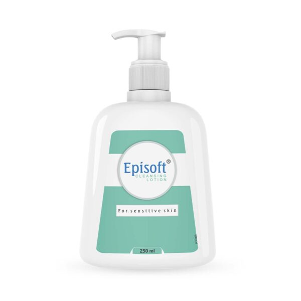 Episoft Cleansing Lotion for Sensitive Skin Pack of 2 (250 ml) Combo - Episoft