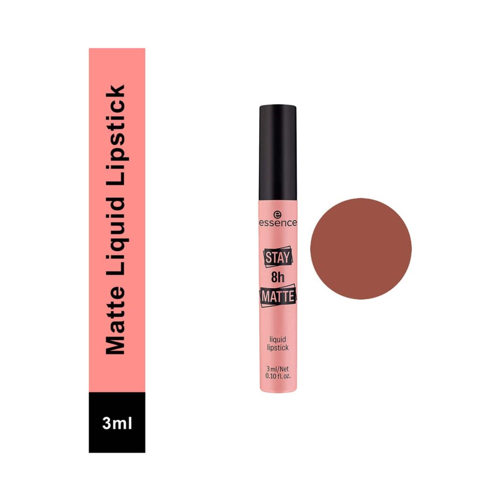 Essence Stay 8H Matte Liquid Lipstick - 01 Hello Sunrise (3ml) - Essence