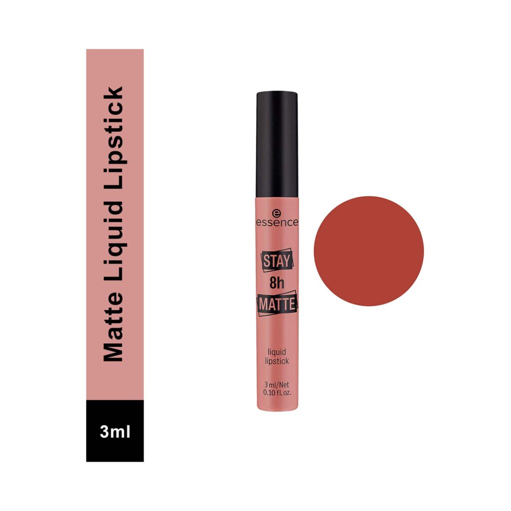 Essence Stay 8H Matte Liquid Lipstick - 02 Duck Face (3ml) - Essence