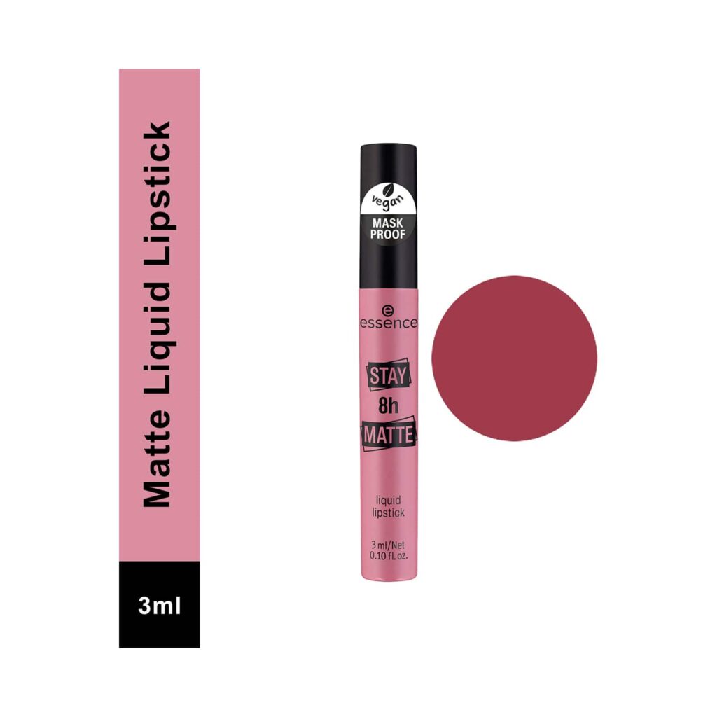 Essence Stay 8H Matte Liquid Lipstick - 05 Date Proof (3ml) - Essence