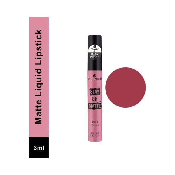 Essence Stay 8H Matte Liquid Lipstick - 05 Date Proof (3ml) - Essence