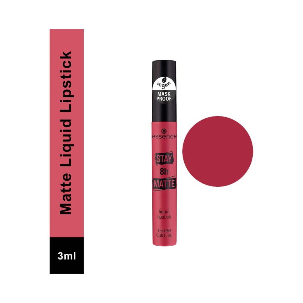 Essence Stay 8H Matte Liquid Lipstick - 08 I Dare You (3ml) - Essence