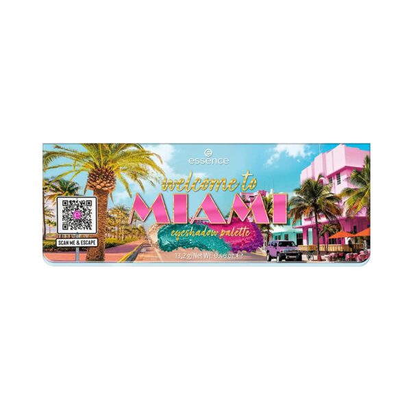 Essence Welcome To Miami Eyeshadow Palette - Multicolor (13.2g) - Essence