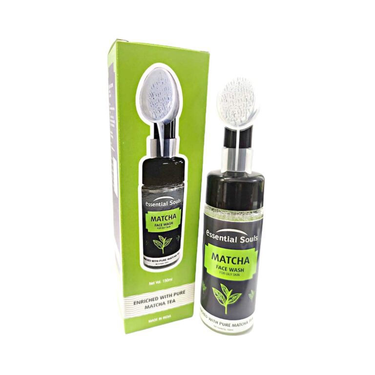 Essential Souls Matcha Foaming Face Wash (150ml) - Essential Souls