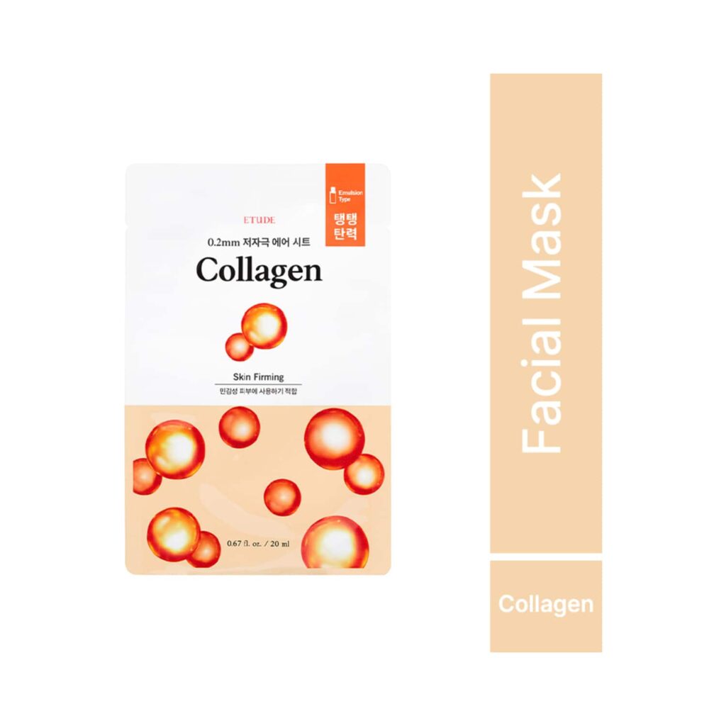 ETUDE HOUSE 0.2 Air Mask Collagen Sheet Mask (20ml) - ETUDE HOUSE