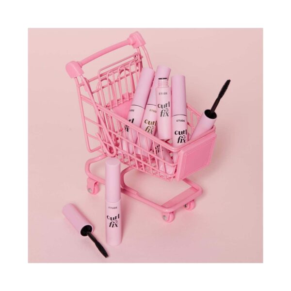 ETUDE HOUSE Curl Fix Mascara Mini - 01 Black (4 g) - ETUDE HOUSE