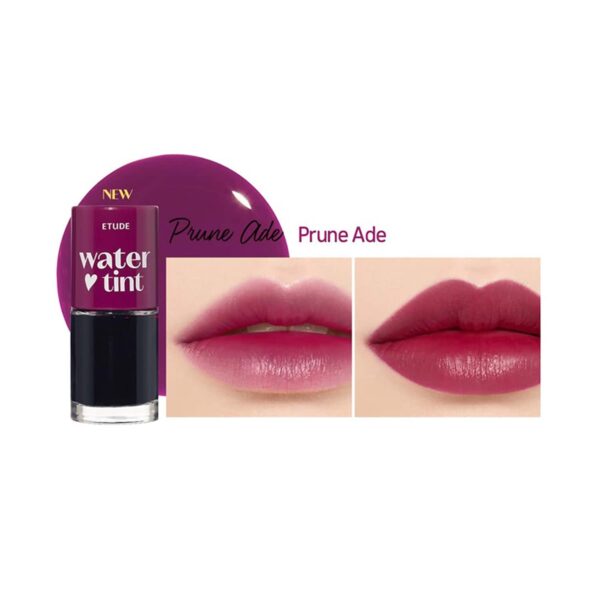 ETUDE HOUSE Dear Darling Water Gel Lip and Cheek Tint Lipstick - 07 Prune Ade (9g) - ETUDE HOUSE