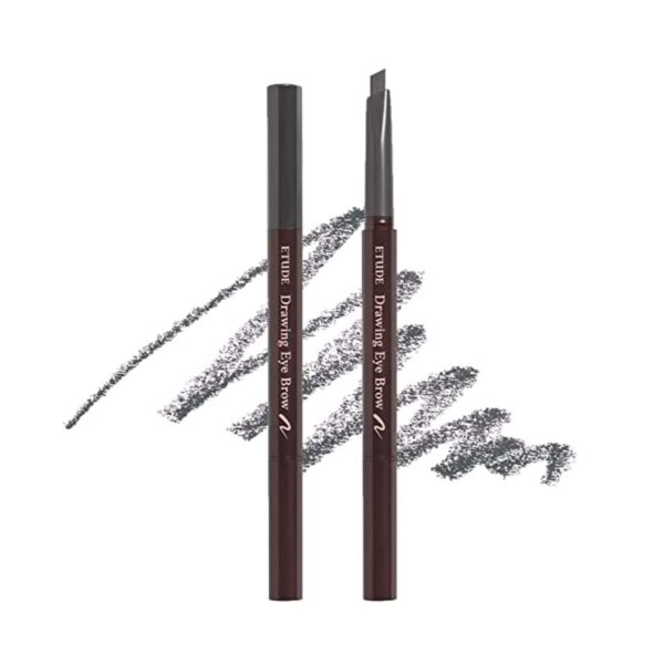 ETUDE HOUSE Drawing Eye Brow - #4 Dark Gray 21AD (0.25g) - ETUDE HOUSE