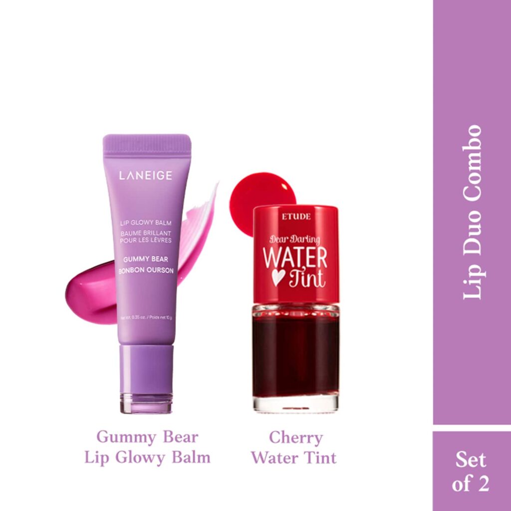 ETUDE HOUSE + Laneige- Gummy Bear and Cherry Lip Duo - Laneige