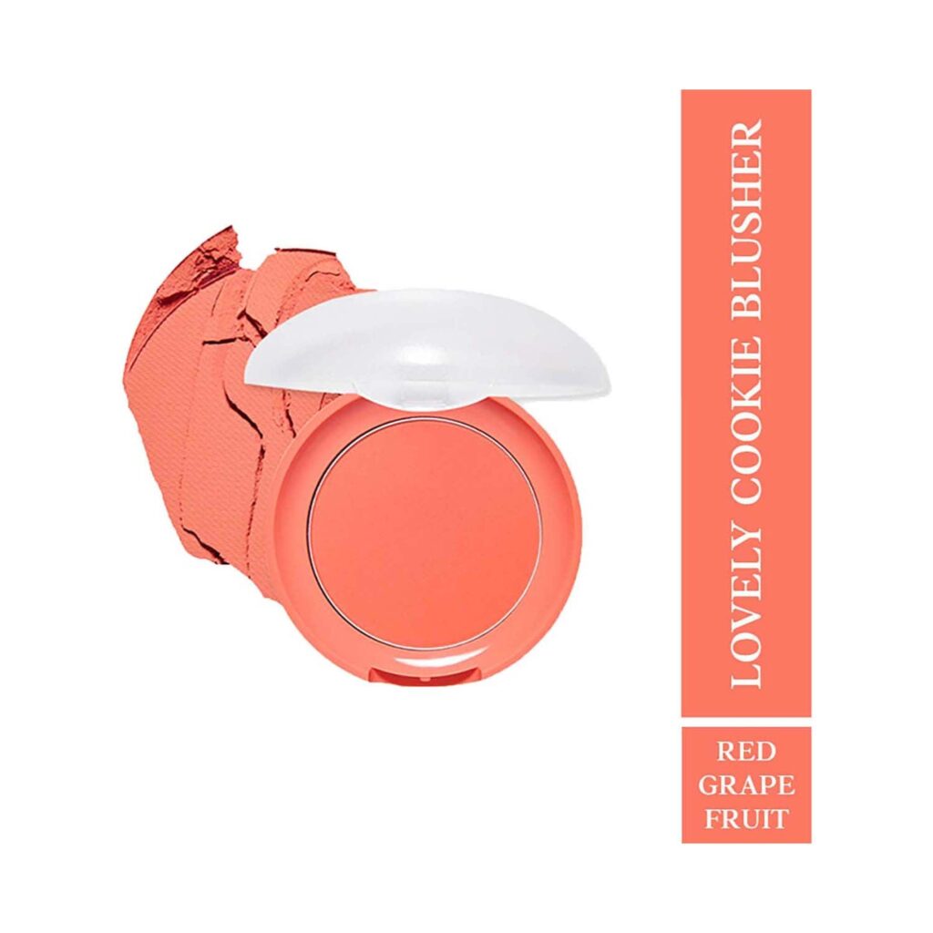 ETUDE HOUSE Lovely Cookie Blusher - RD301 Red Grapefruit Pudding (4 g) - ETUDE HOUSE