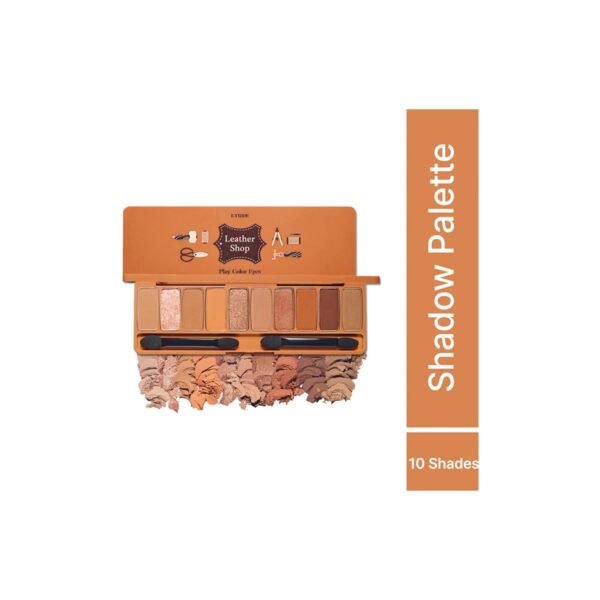ETUDE HOUSE Play Color Eyes Eyeshadow Palettes - Leather Shop (8g) - ETUDE HOUSE
