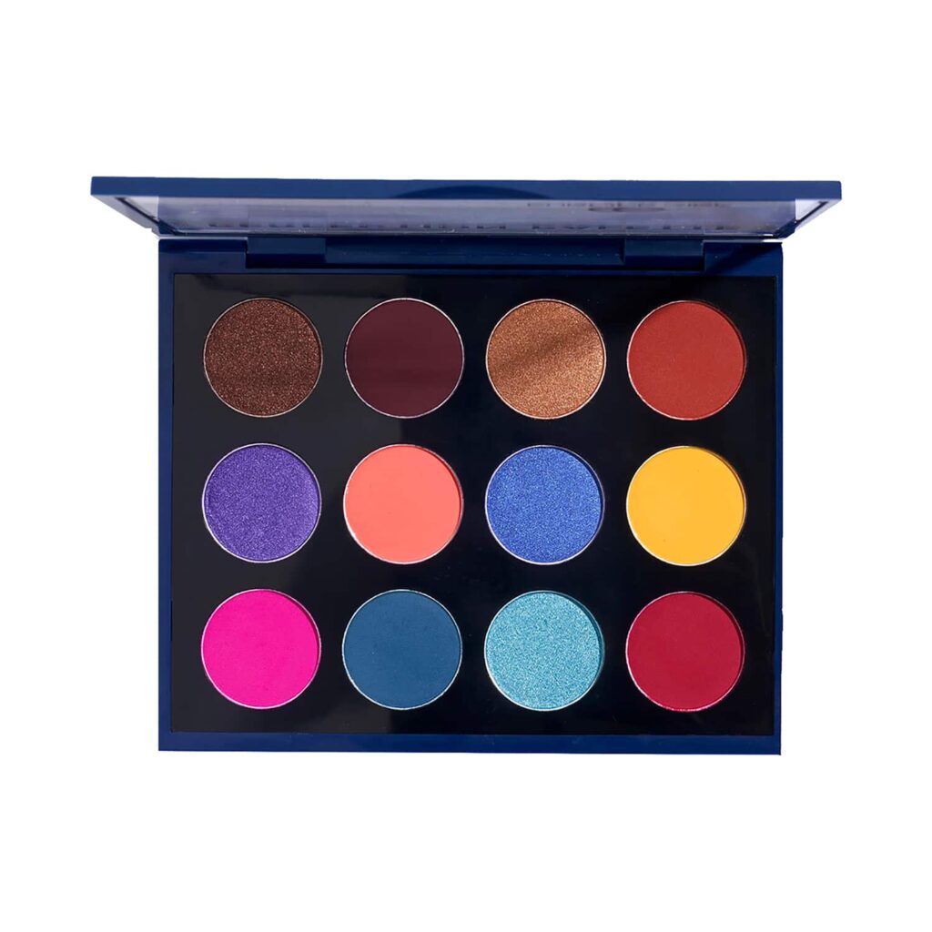 Europe Girl 12 Color Perfection Eyeshadow Palette - Gems (30g) - Europe Girl