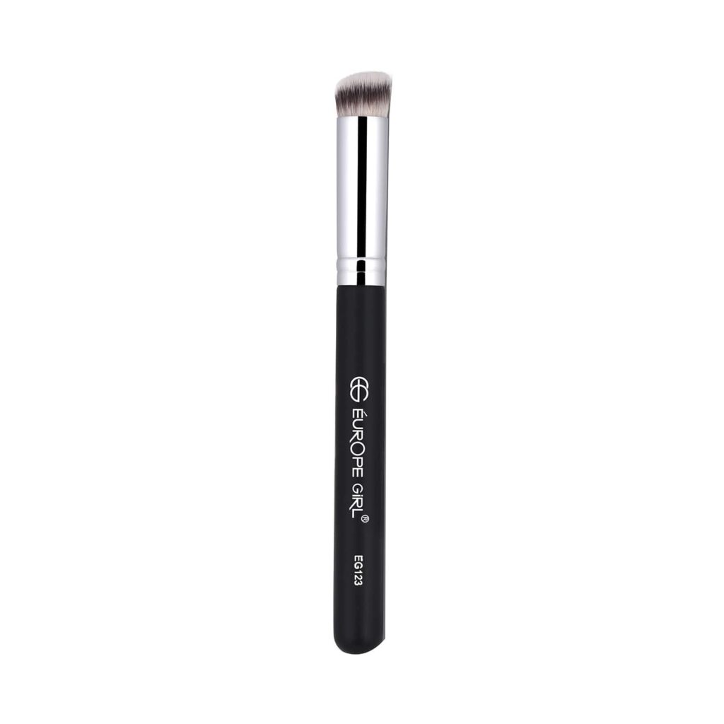 Europe Girl 123 Concealer Brush - Black & Silver - Europe Girl
