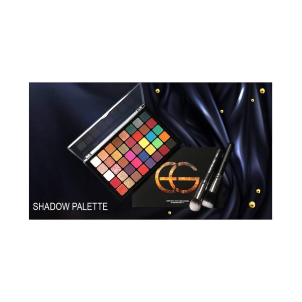 Europe Girl 40 Color Eyeshadow Palette - Cool Tone (40g) - Europe Girl