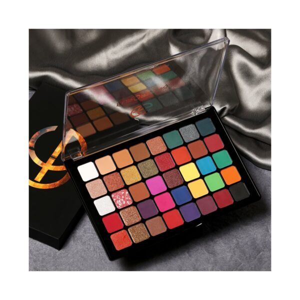 Europe Girl 40 Color Eyeshadow Palette - Cool Tone (40g) - Europe Girl