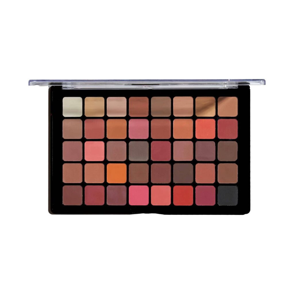 Europe Girl 40 Color Eyeshadow Palette - Warm Tone (40g) - Europe Girl