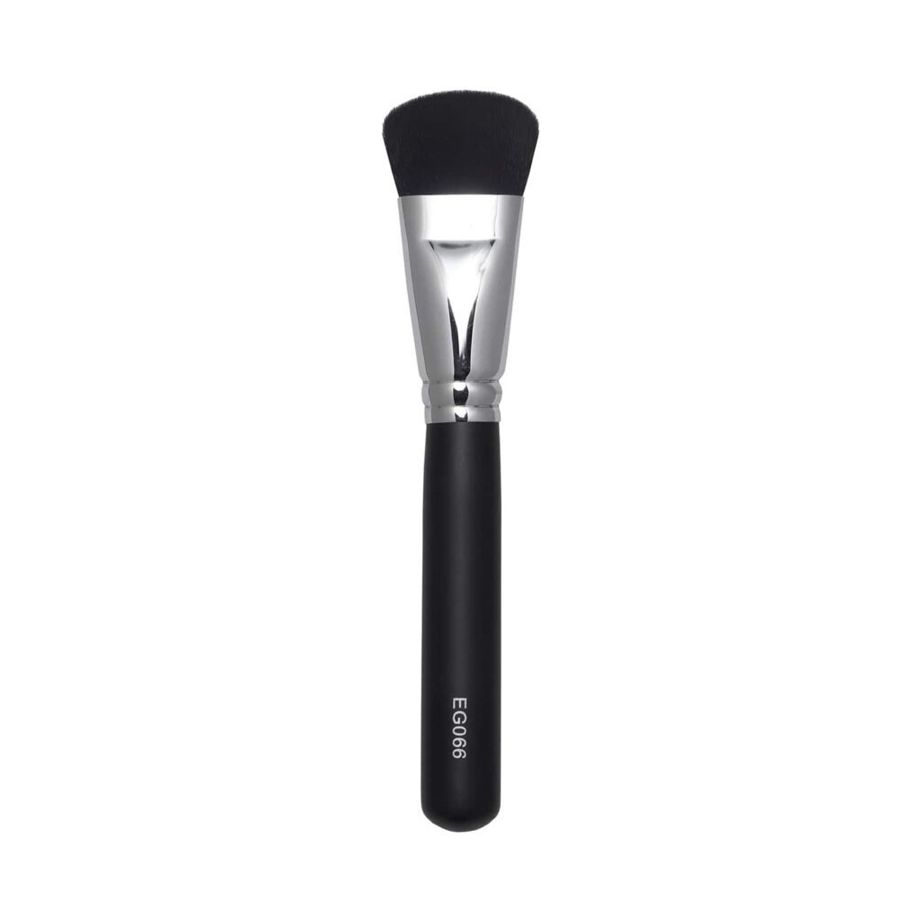 Europe Girl 66 Foundation Brush - Black & Silver - Europe Girl