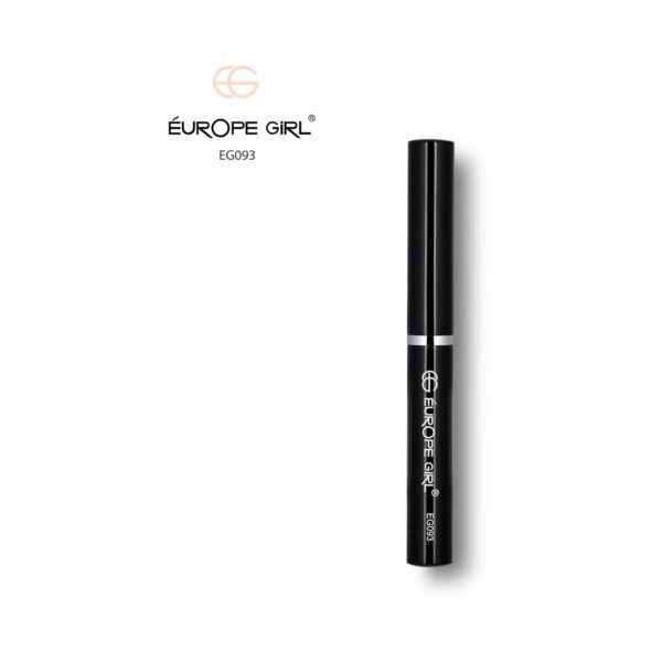 Europe Girl 93 Retractable Lip Brush - Black & Silver - Europe Girl