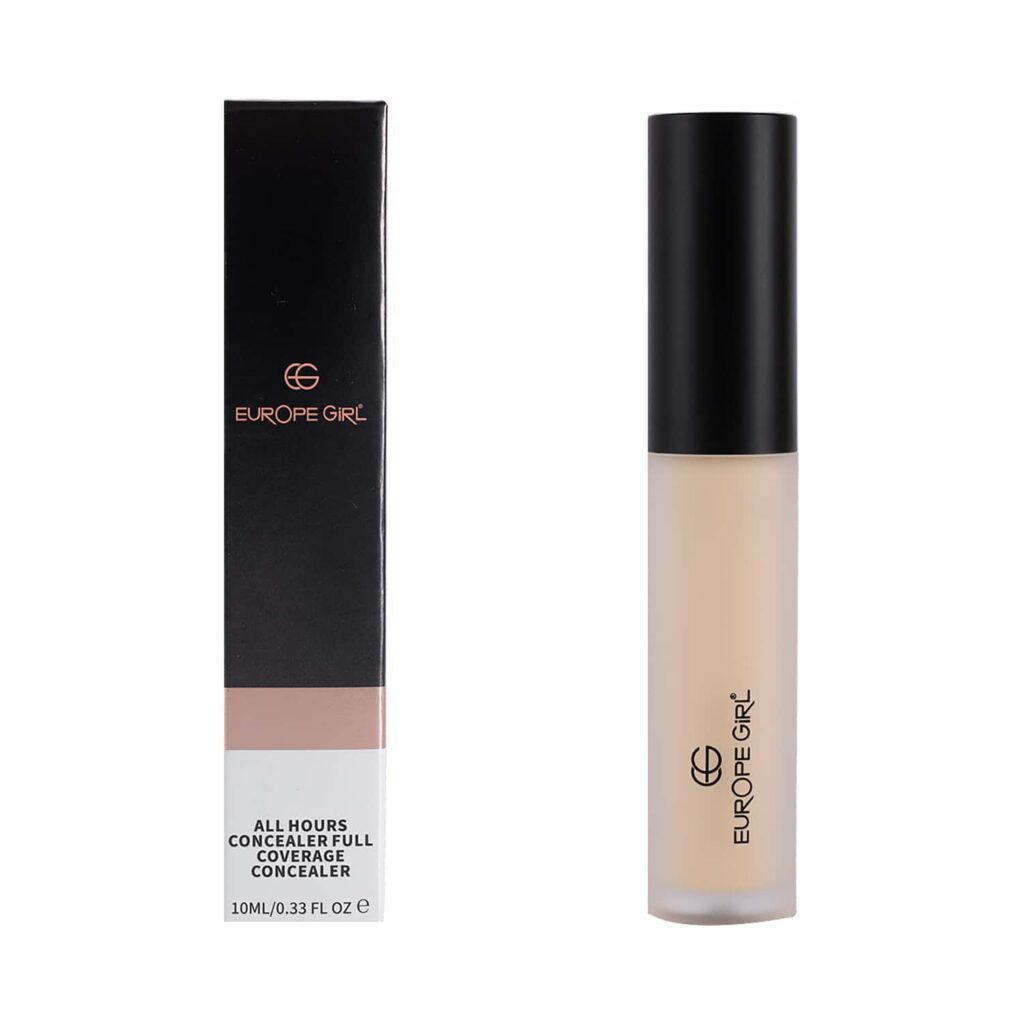 Europe Girl All Hours Full Coverage Concealer - EG 1.0 (10ml) - Europe Girl
