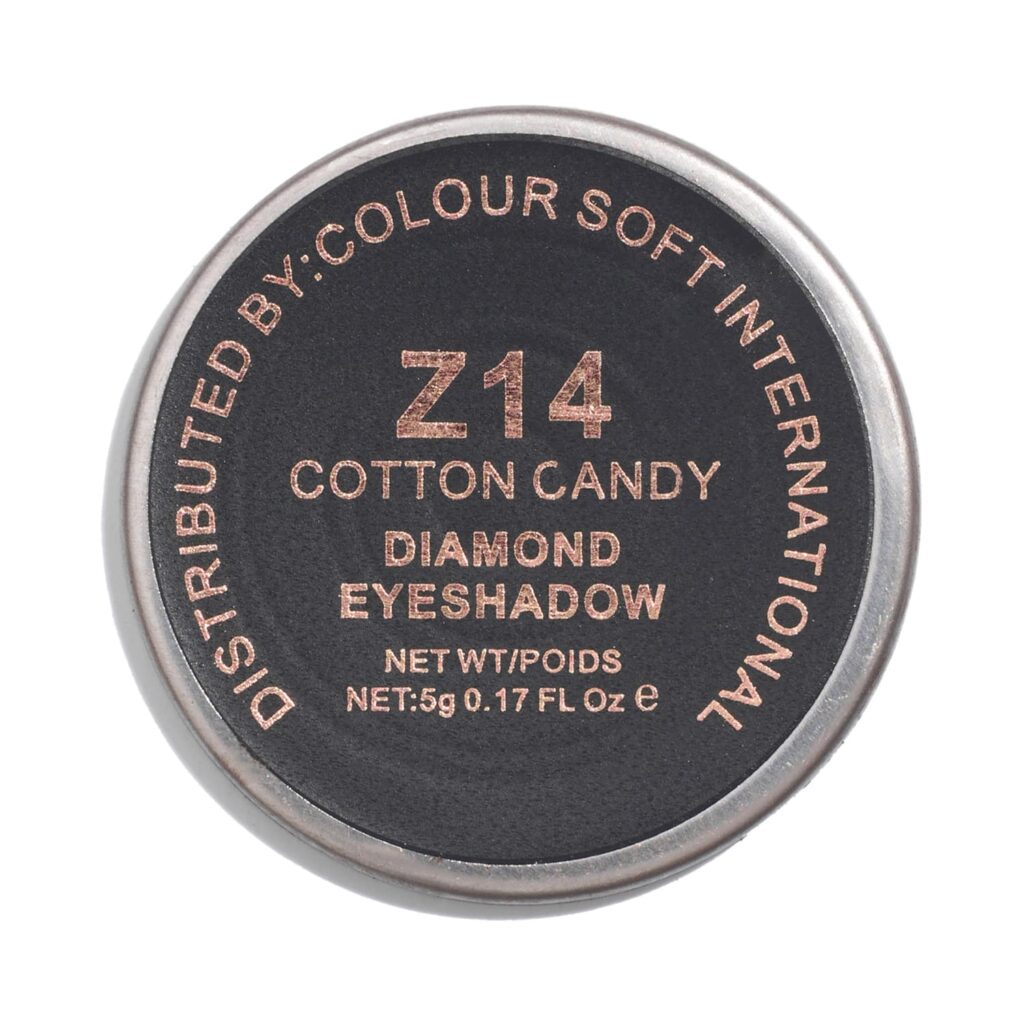 Europe Girl Diamond Eyeshadow Refill Pan - 14 Cotton Candy (5g) - Europe Girl