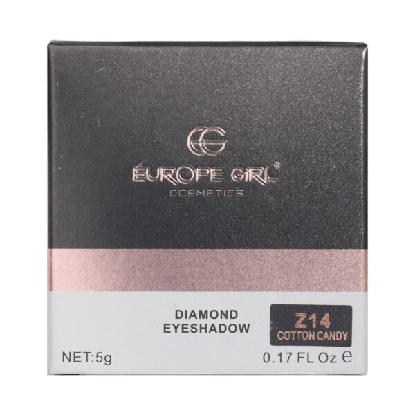 Europe Girl Diamond Eyeshadow Refill Pan - 14 Cotton Candy (5g) - Europe Girl