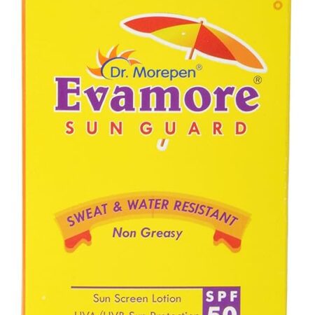 Evamore Sun Gard SPF 50 Lotion For All Skin Type, White, 100 Ml