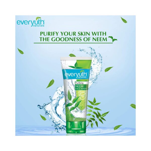 Everyuth Naturals Purifying Neem Face Wash (150g) - Everyuth Naturals