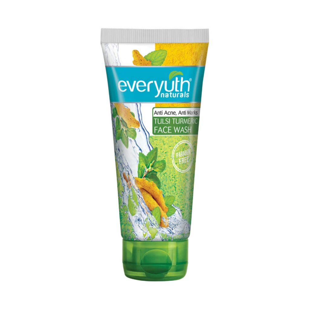 Everyuth Naturals Tulsi Turmeric Face Wash (150g) - Everyuth Naturals