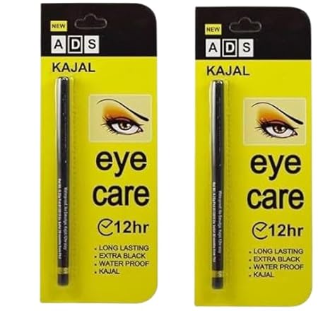 Eye Care Kajal for Womens | Long Stay, Intense Colour, Smudge Proof and Waterproof Kajal 0.35g