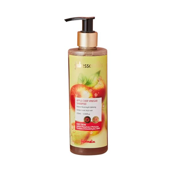 Fabessentials by Fabindia Apple Cider Vinegar Shampoo (250ml) - Fabessentials by Fabindia