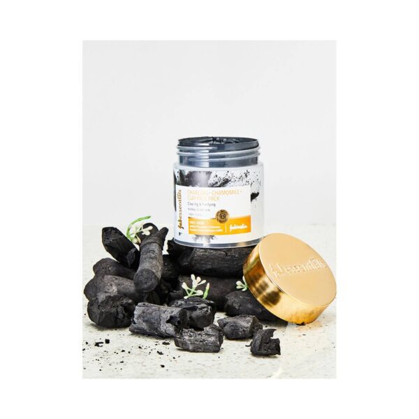 Fabessentials by Fabindia Charcoal Chamomile Face Pack (100g) - Fabessentials by Fabindia