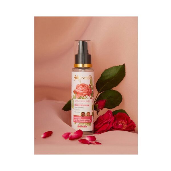 Fabessentials by Fabindia Damask Rose Water (110ml) - Fabessentials by Fabindia
