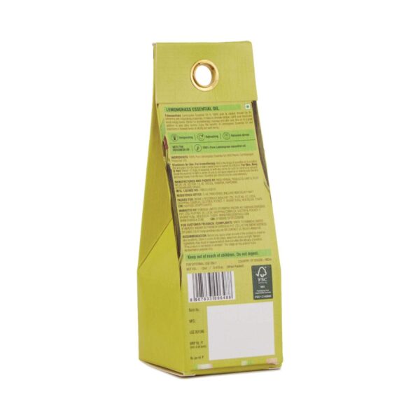 Fabessentials by Fabindia Lemongrass Essential Oil (12 ml) - Fabessentials by Fabindia