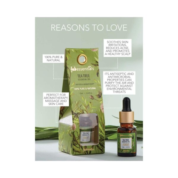 Fabessentials by Fabindia Tea Tree Essential Oil (12 ml) - Fabessentials by Fabindia